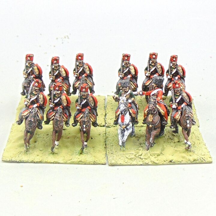 Grade D - Capitan Games - Napoleonic - French Hussars Unit
