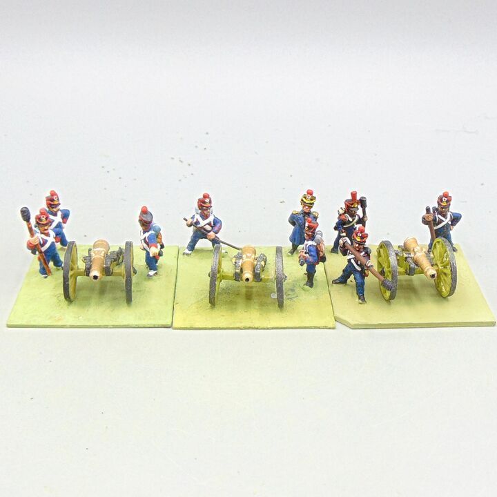 Grade D - Mainly Essex Miniatures - Napoleonic - French Line Foot Artillery Battery