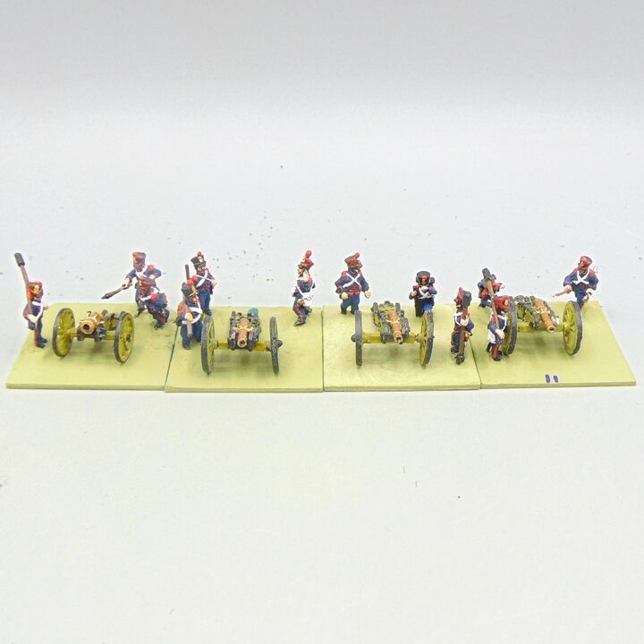 Grade D - Mainly Essex Miniatures - Napoleonic - French Line Foot Artillery Battery
