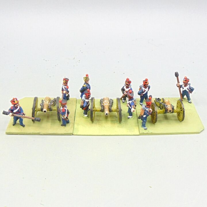 Grade D - Mainly Essex Miniatures - Napoleonic - French Line Foot Artillery Battery