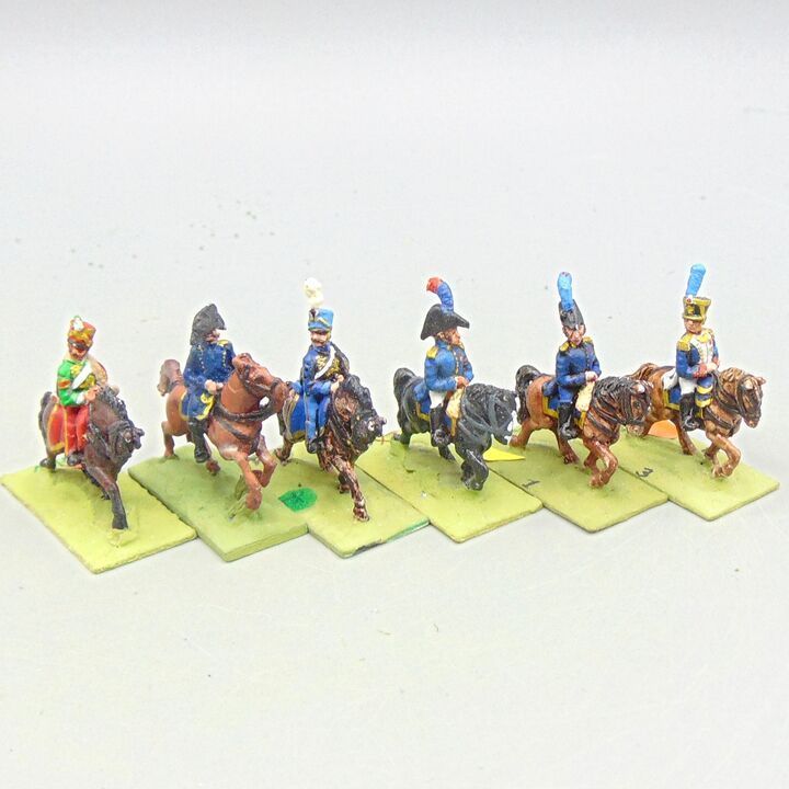 Grade D - Mainly Essex Miniatures - Napoleonic - Mounted French Generals & Staff