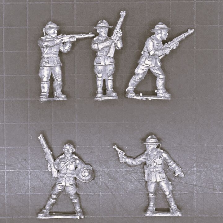 Pulp Figures, Yukon Peril: Dismounted Royal Canadian Mounted Police