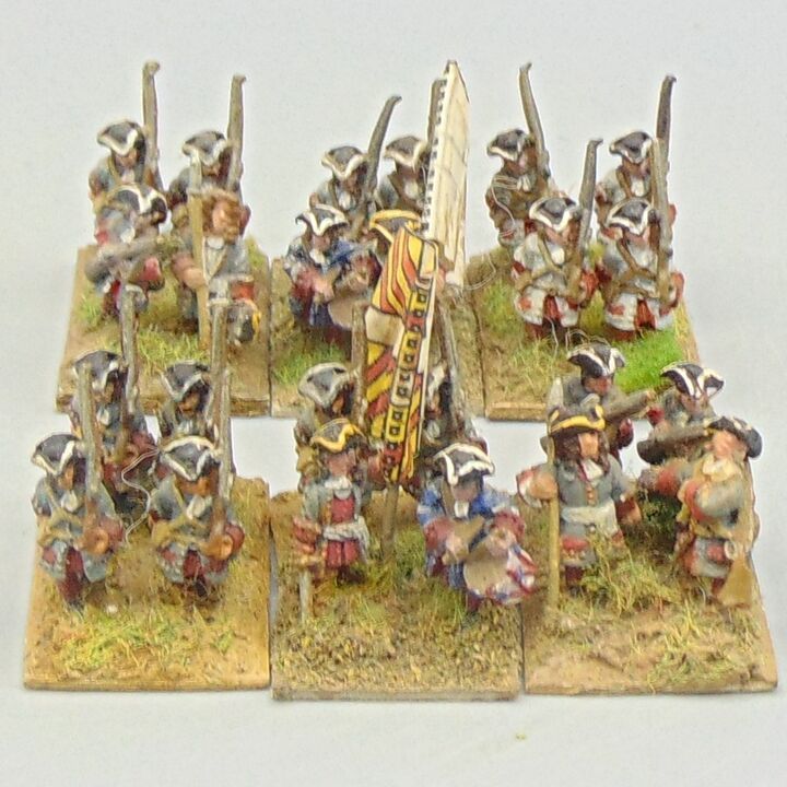 Grade E, Dixon Miniatures - WSS - French Infantry Regiment