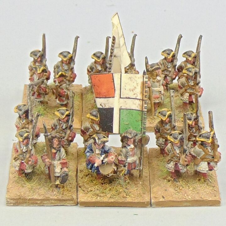 Grade E, Dixon Miniatures - WSS - French Infantry Regiment