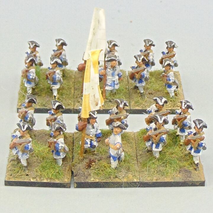 Grade E, Dixon Miniatures - WSS - French Infantry Regiment