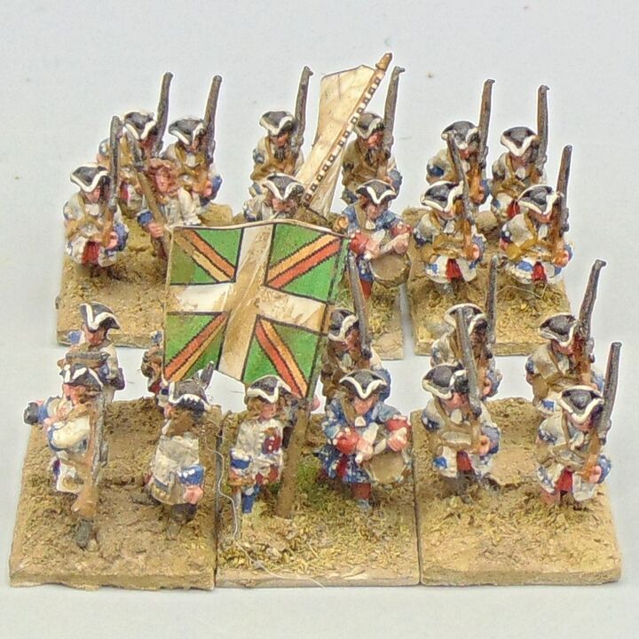 Grade E, Dixon Miniatures - WSS - French Infantry Regiment