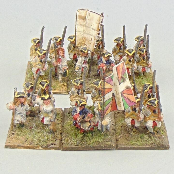 Grade E, Dixon Miniatures - WSS - French Infantry Regiment
