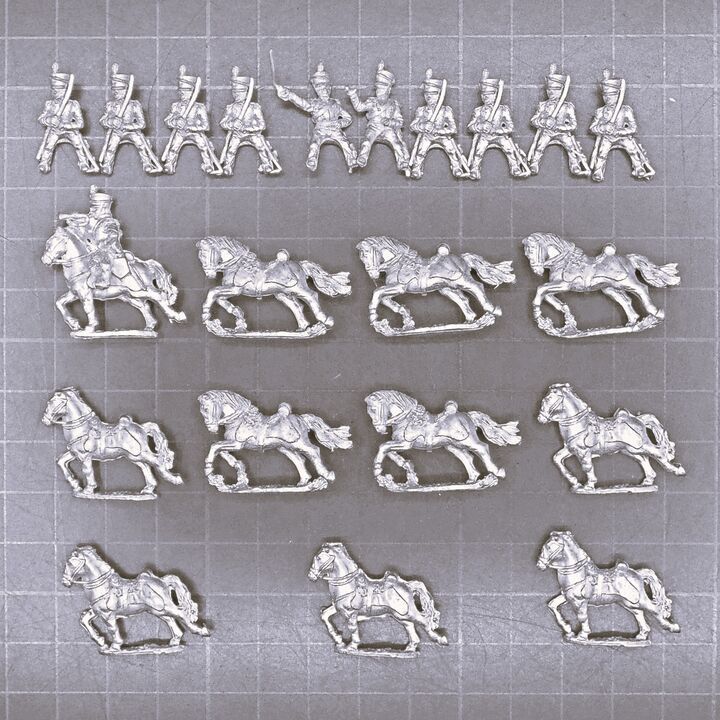 Essex Miniatures, Napoleonic: British Light Dragoon Unit Essex Miniatures, Napoleonic: British Light Dragoon Unit