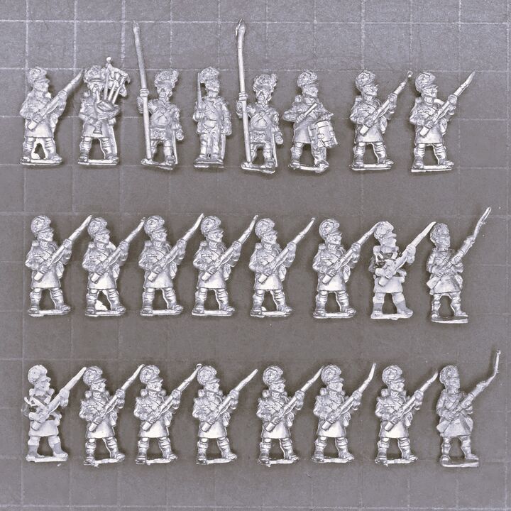 Essex Miniatures, Napoleonic: British Highland Infantry Unit Essex Miniatures, Napoleonic: British Highland Infantry Unit