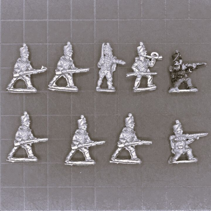 Essex Miniatures, Napoleonic: British Riflemen, Skirmishing