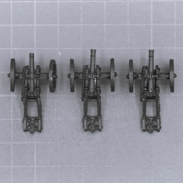 Essex Miniatures, Napoleonic: French Field Guns