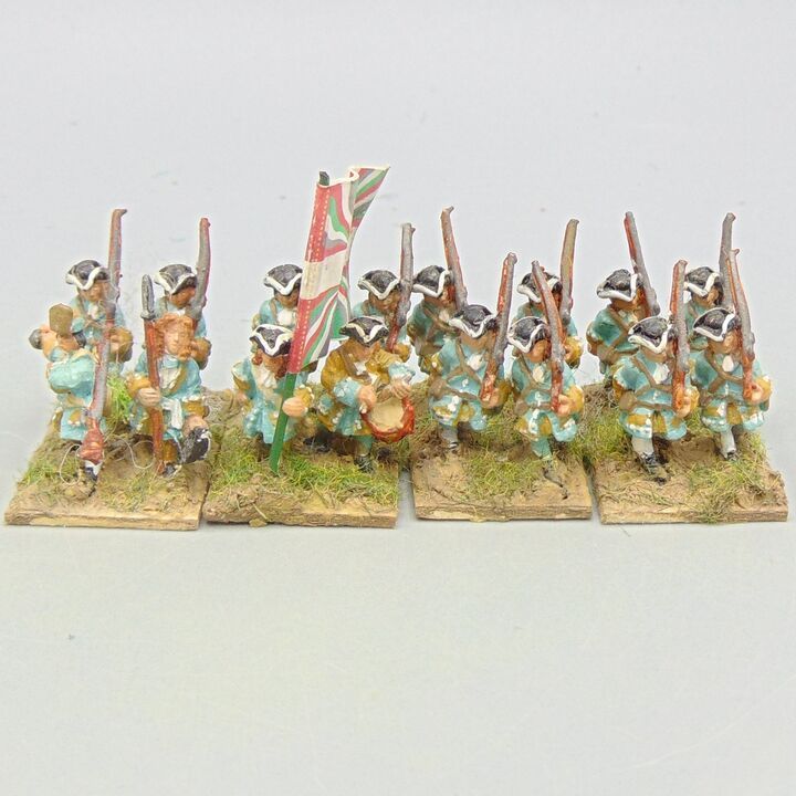 Grade E, Dixon Miniatures - WSS - French Infantry Regiment