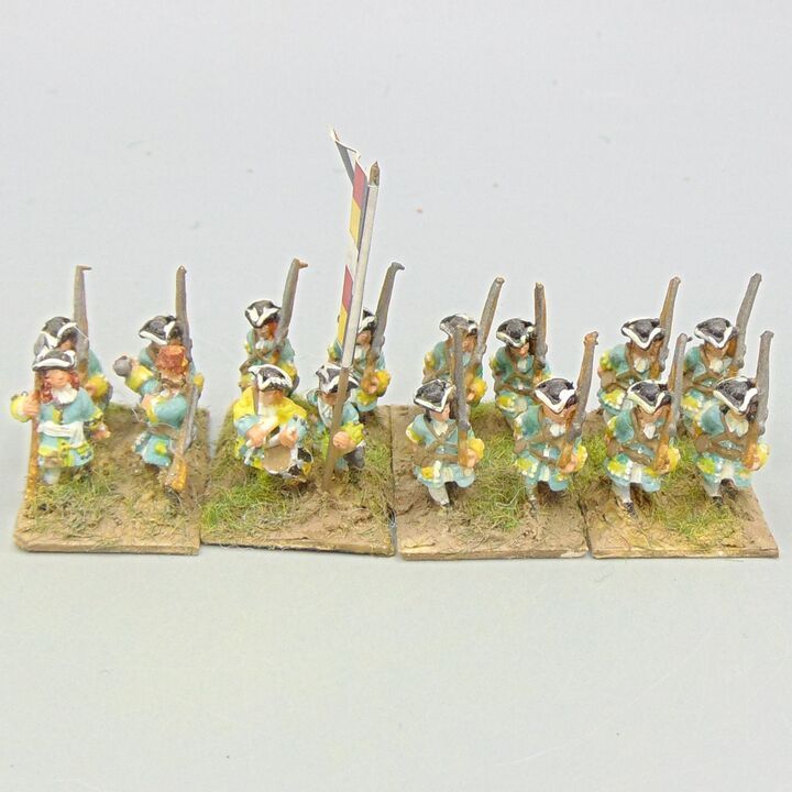 Grade E, Dixon Miniatures - WSS - German Infantry Regiment in French Service
