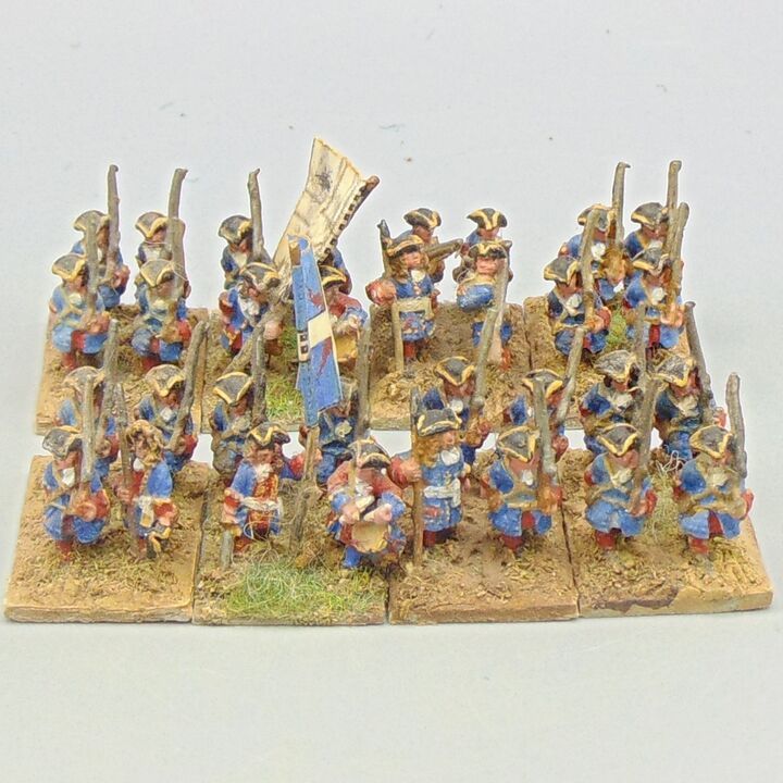 Grade E, Dixon Miniatures - WSS - Swiss Infantry Regiment in French Service