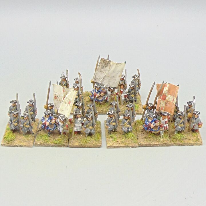 Grade E, Dixon Miniatures - WSS - French Infantry Regiment Grade E, Dixon Miniatures - WSS - French Infantry Regiment