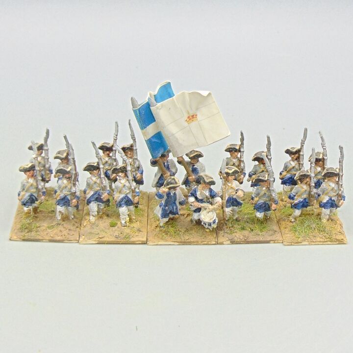 Grade E, Dixon Miniatures - WSS - French Infantry Regiment