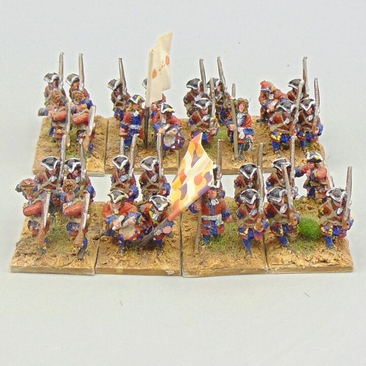 Grade E, Dixon Miniatures - WSS - French Infantry Regiment