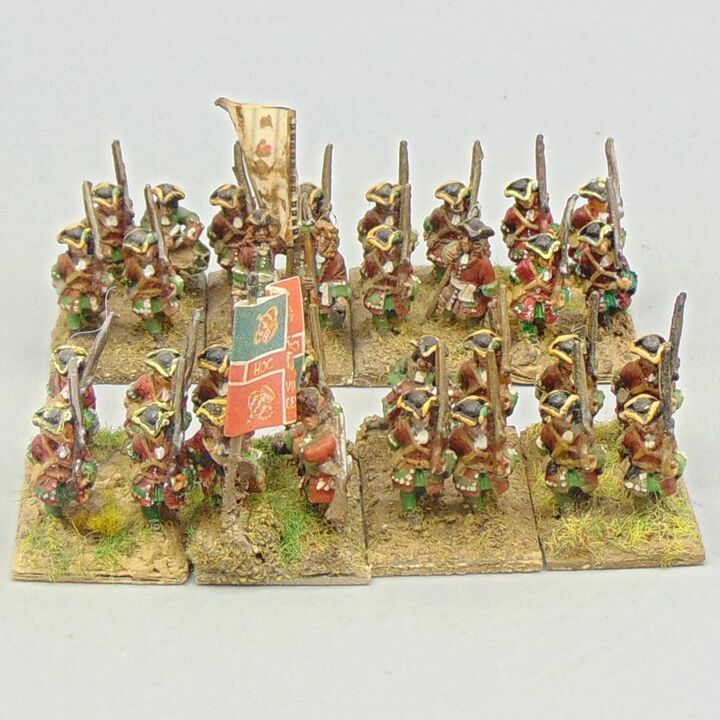 Grade E, Dixon Miniatures - WSS - Irish Infantry Regiment in French Service