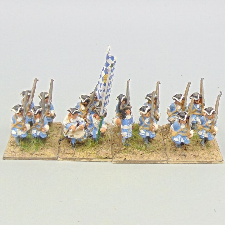 Grade E, Dixon Miniatures - WSS - Bavarian Infantry Regiment in French Service