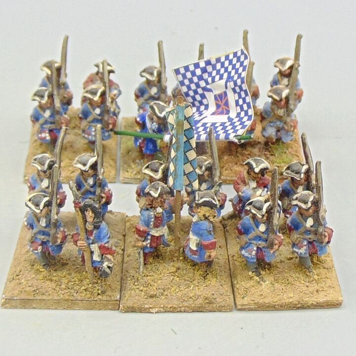 Grade E, Dixon Miniatures - WSS - Bavarian Infantry Regiment in French Service
