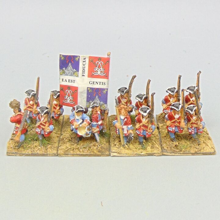 Grade E, Dixon Miniatures - WSS - Swiss Guard Infantry Regiment in French Service