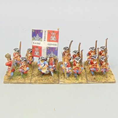 Grade E, Dixon Miniatures - WSS - Swiss Guard Infantry Regiment in French Service