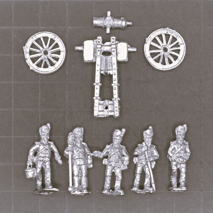 Newline Designs, Napoleonic - British Royal Artillery Howitzer & Crew