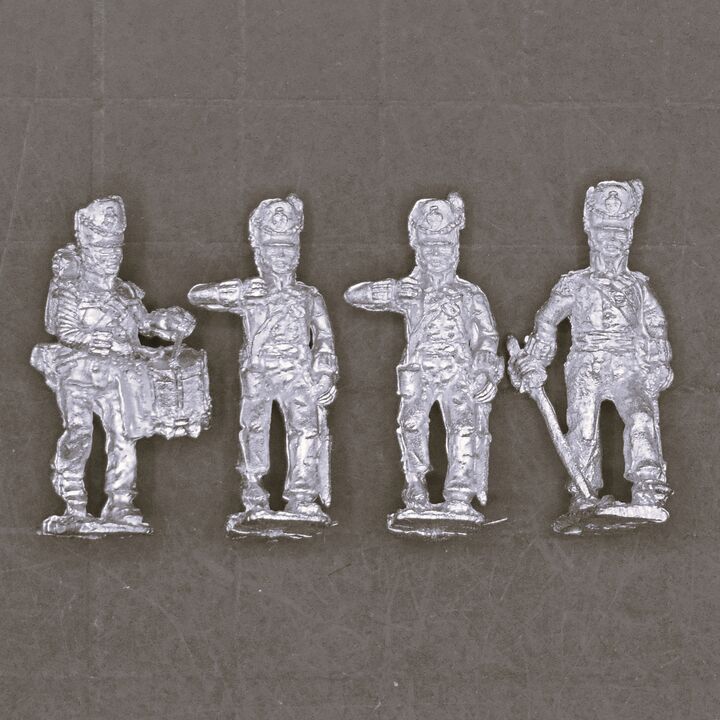 Newline Designs, Napoleonic - British Line Infantry Command in Belgic Shakos