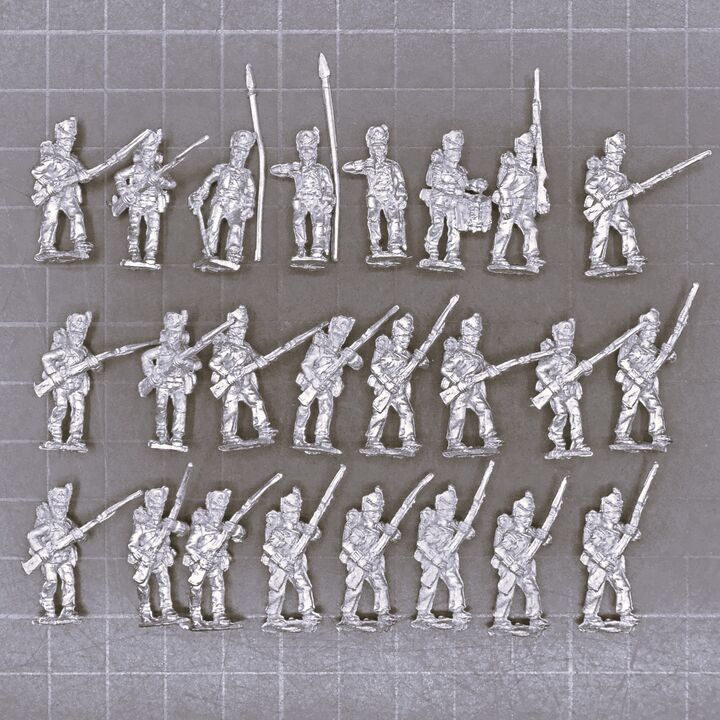 Newline Designs, Napoleonic - British Line Infantry Unit in Belgic Shakos