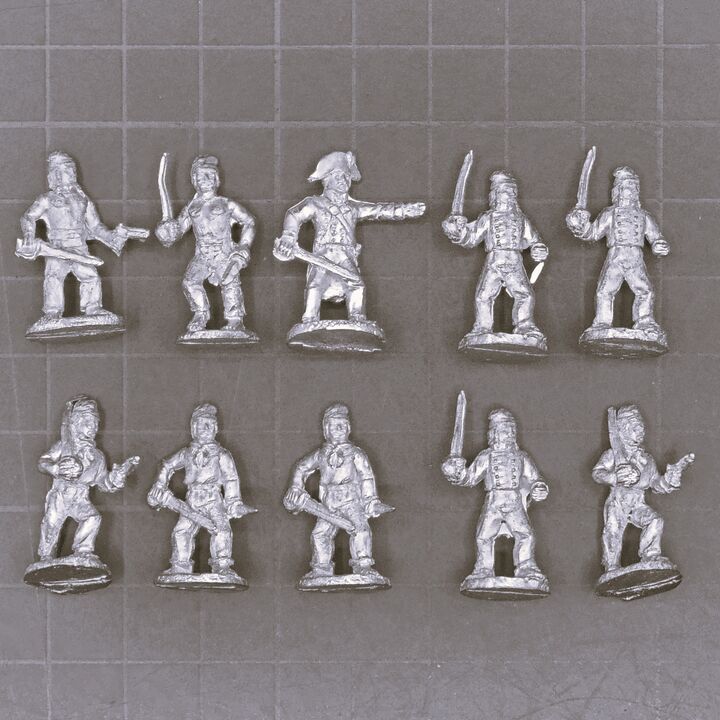 Newline Designs, Napoleonic Naval - French Seamen 'Boarders'