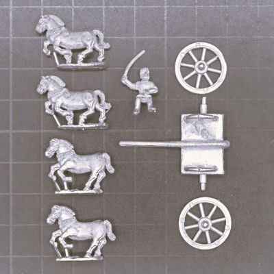 Museum Miniatures, Ancient Assyrian: Kallapani Fast Cart