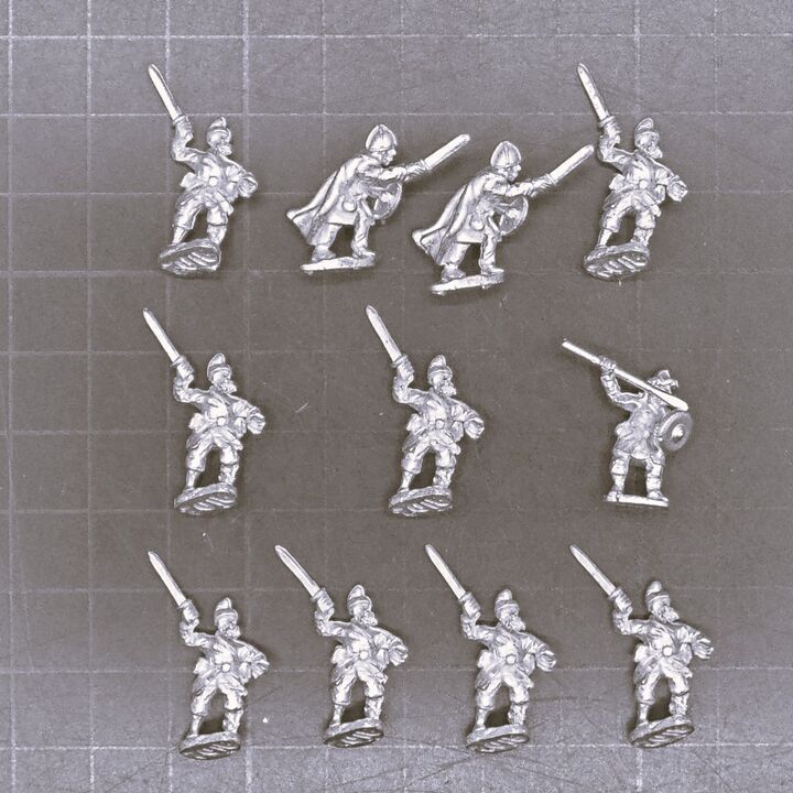 Essex Miniatures, Dark Ages: Generic Infantry Essex Miniatures, Dark Ages: Generic Infantry