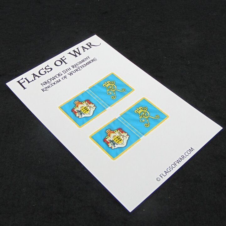 28mm, Flags of War, Napoleonic: Kingdom of Wurttemburg 5th Regiment