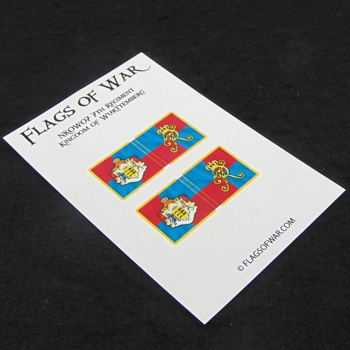 28mm, Flags of War, Napoleonic: Kingdom of Wurttemburg 7th Regiment