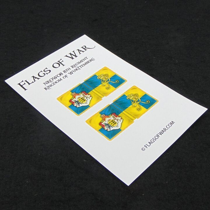 28mm, Flags of War, Napoleonic: Kingdom of Wurttemburg 8th Regiment