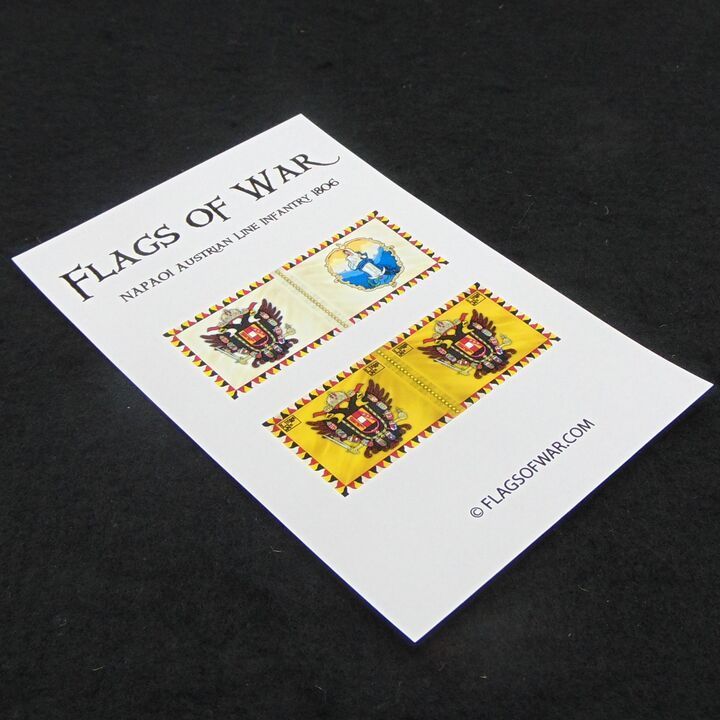 28mm, Flags of War, Napoleonic: 1806 Pattern Austrian Line Infantry
