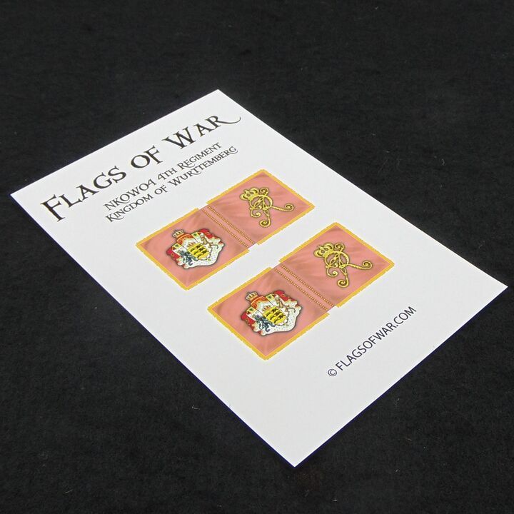 28mm, Flags of War, Napoleonic: Kingdom of Wurttemburg 4th Regiment