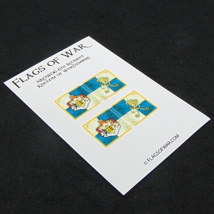 28mm, Flags of War, Napoleonic: Kingdom of Wurttemburg 6th Regiment