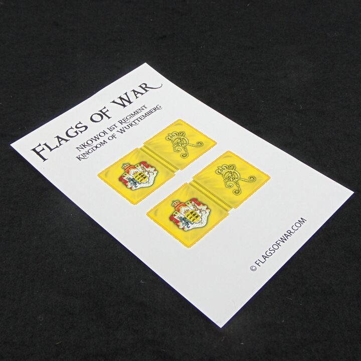 28mm, Flags of War, Napoleonic: Kingdom of Wurttemburg 1st Regiment