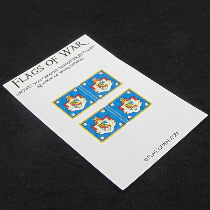 28mm, Flags of War, Napoleonic: Kingdom of Wurttemburg Von Obernitz Musketeer Battalion