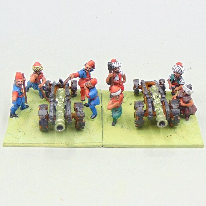 Grade D - Minifigs & Others - Napoleonic - Ottoman Turkish Medium Artillery Battery