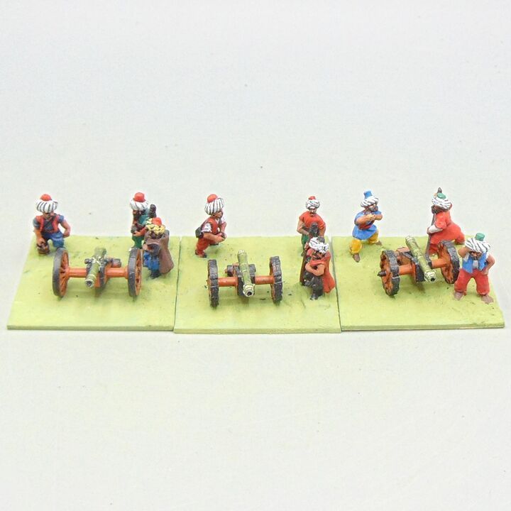 Grade D - Minifigs & Others - Napoleonic - Ottoman Turkish Light Artillery Battery