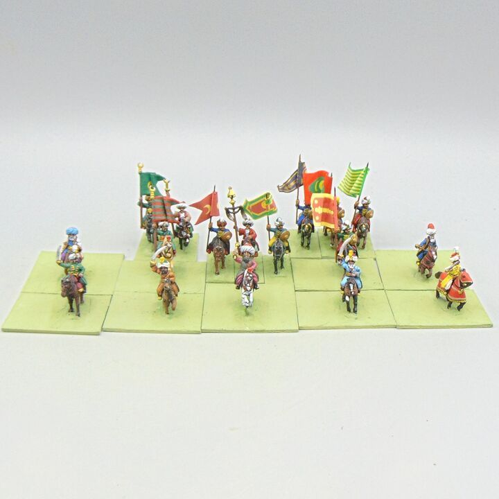 Grade D - Minifigs & Others - Napoleonic - Ottoman Turkish Mounted Generals & Standard Bearers Grade D - Minifigs & Others - Napoleonic - Ottoman Turkish Mounted Generals & Standard Bearers