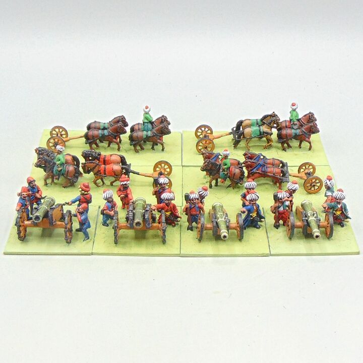 Grade D - Minifigs & Others - Napoleonic - Ottoman Turkish Heavy Artillery Battery