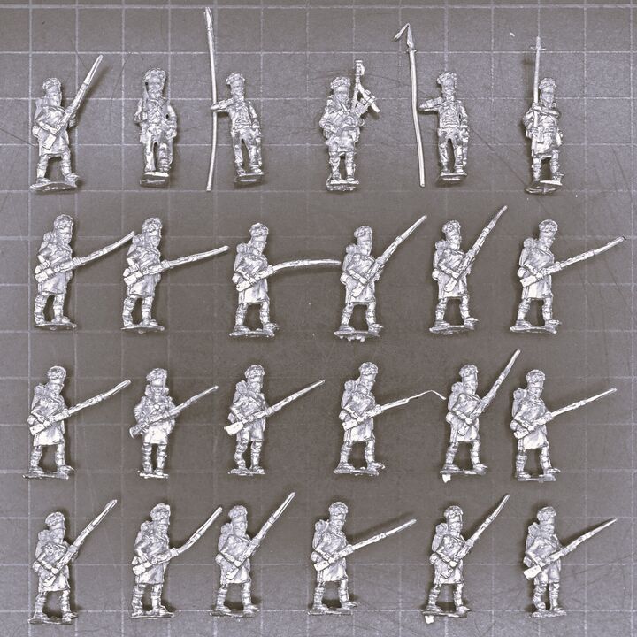 Newline Designs, Napoleonic - British Highland Infantry Unit, Advancing