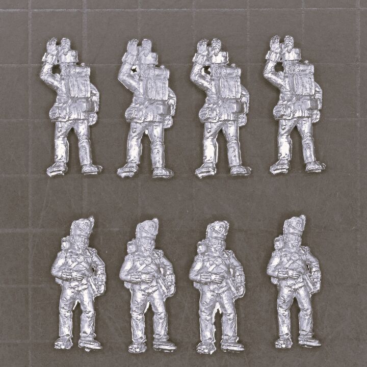 Newline Designs, Napoleonic - British Infantry Casualties in Belgic Shakos Newline Designs, Napoleonic - British Infantry Casualties in Belgic Shakos