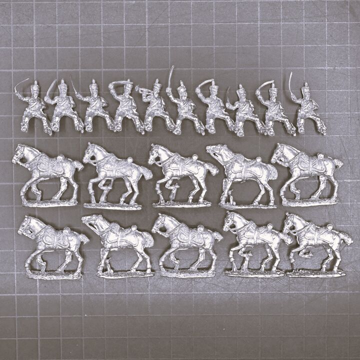 Newline Designs, Napoleonic - British Light Dragoon Unit in Shakos