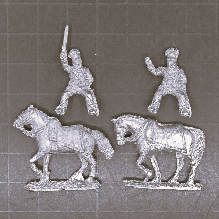 Newline Designs, Napoleonic - Mounted British Highland Infantry Colonels Newline Designs, Napoleonic - Mounted British Highland Infantry Colonels