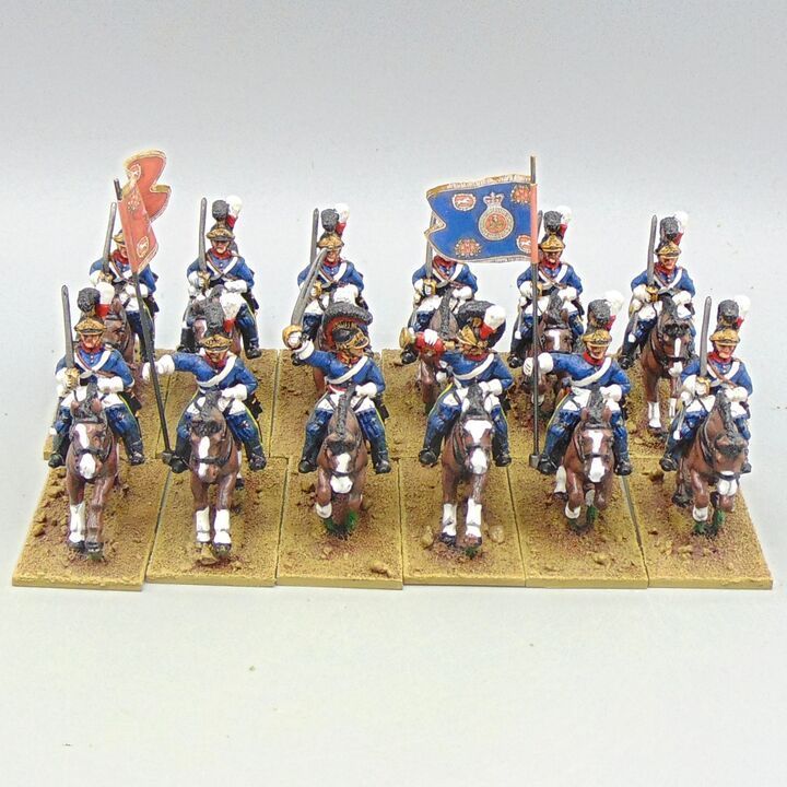 Grade D - Front Rank Miniatures - Napoleonic - British Light Dragoon Unit