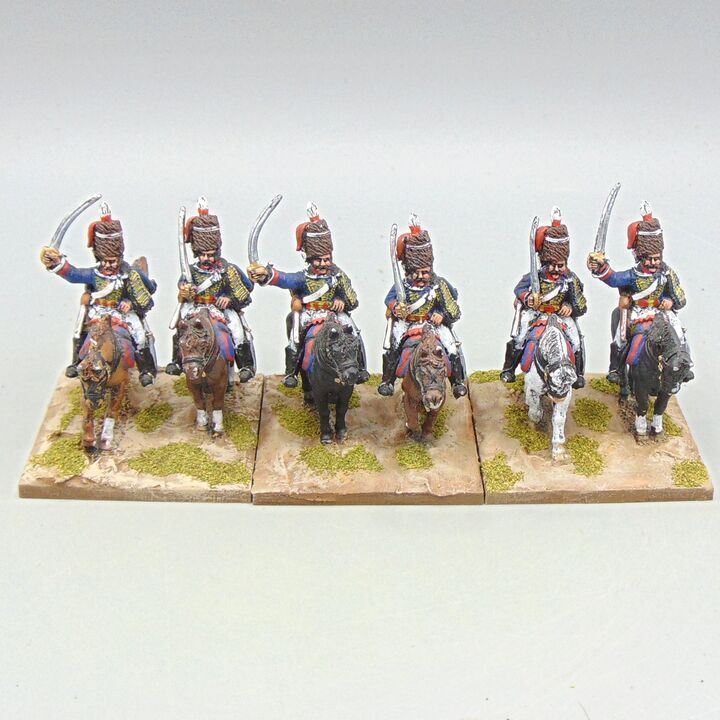 Grade C - Front Rank Miniatures - Napoleonic - British Kings German Legion Hussars